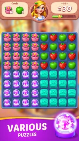 Android için Fruit Diary – Match 3 Games