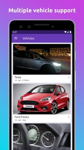 Fuelio: топливо и расходы для Android