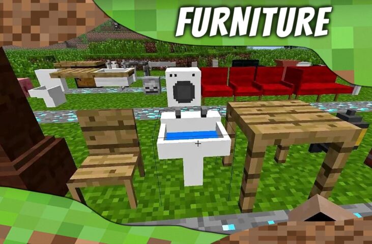 Furniture mods for Minecraft für Android