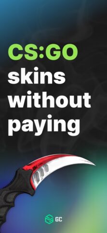 iOS 版 GC.SKINS – Get CSGO skins!