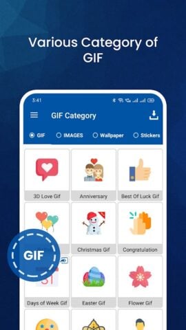 Gif cho app whats cho Android