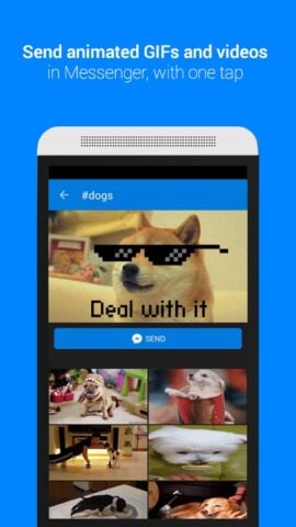 Android 版 GIF Keyboard by Tenor