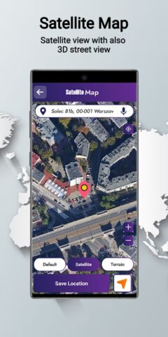 Mapa GPS, GPS Portugues Brasil para Android