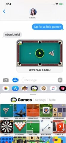 GamePigeon per iOS