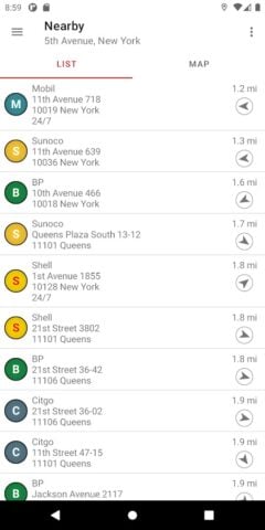 Gas Station & Fuel Finder cho Android