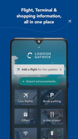 Gatwick Airport Official สำหรับ Android