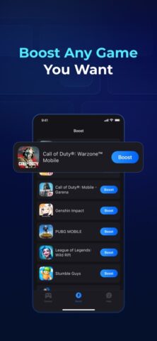 GearUP Game Booster – ลดดีเลย์ สำหรับ iOS