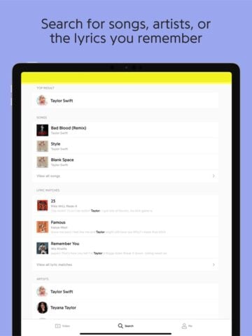 Genius: Songtexte + Mehr für iOS