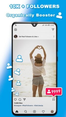 Get Real Followers & Likes + für Android