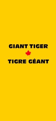 Giant Tiger untuk iOS