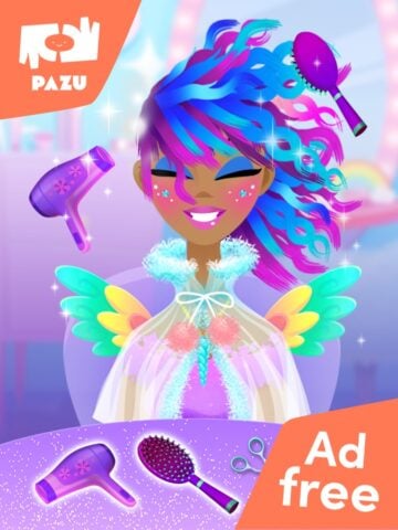 iOS 用 ヘアサロンユニコーン-女の子のためのヘアスタイリングゲーム