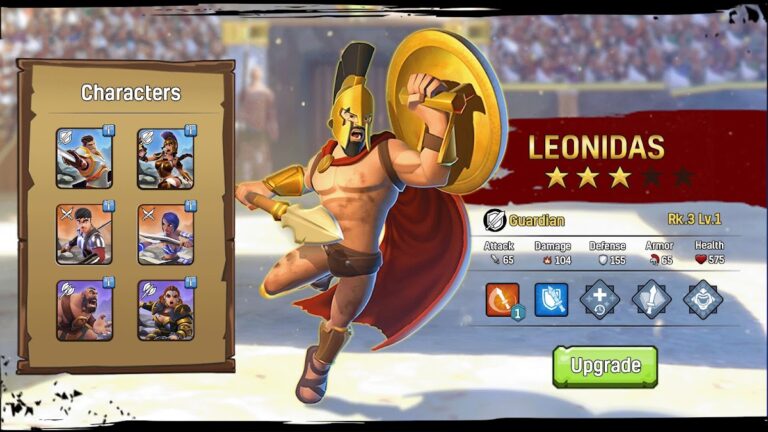 Gladiator Heroes: Batallas para Android