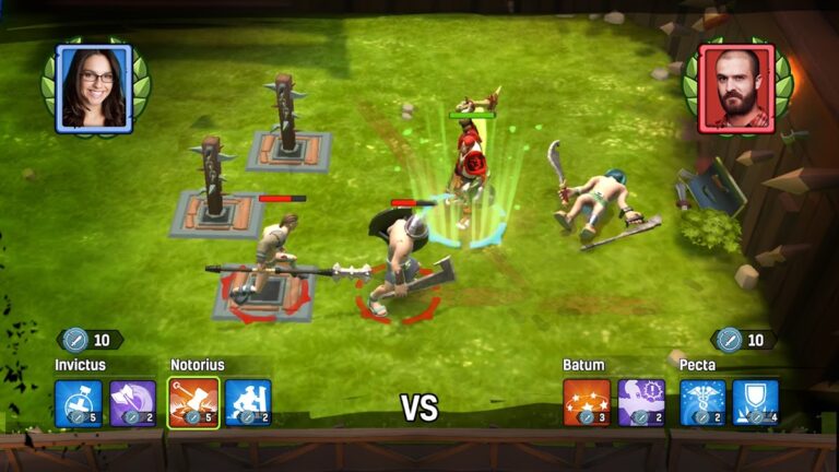 Gladiator Heroes: файтинги для Android