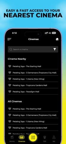 Golden Screen Cinemas для Android