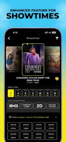 Golden Screen Cinemas pour Android