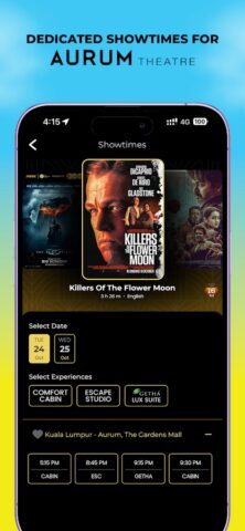 Golden Screen Cinemas pour Android