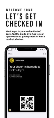 Gold’s Gym для iOS