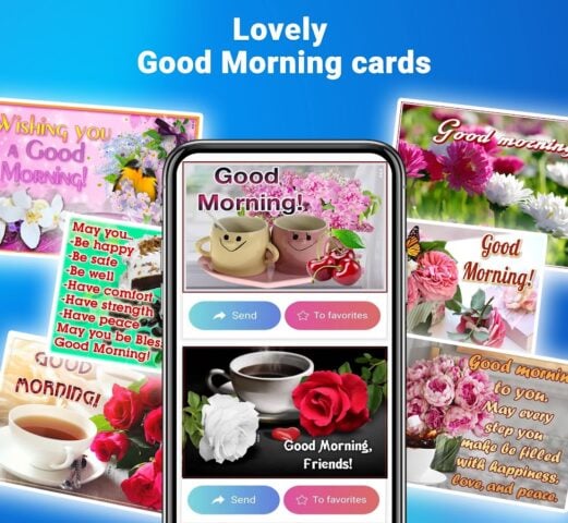 Android용 Good morning app – images
