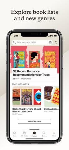 iOS 版 Goodreads: Book Reviews