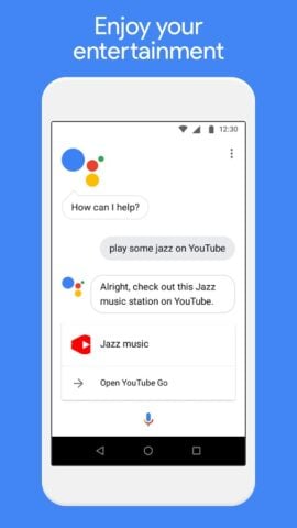 Android 用 Google Assistant Go
