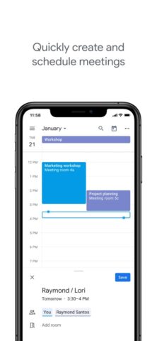 Google Calendar für iOS