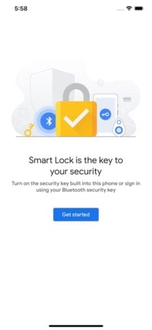 iOS용 Google Smart Lock