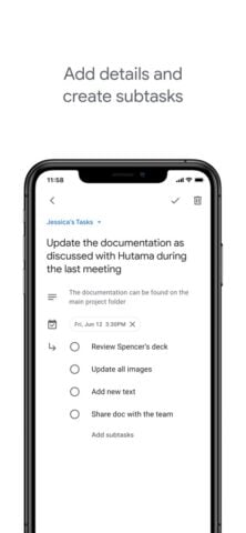 Google Tarefas: organize-se para iOS