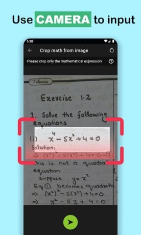 Android 版 Graphing calculator plus 84 83