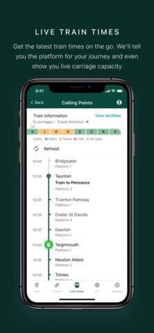 Great Western Railway لنظام iOS