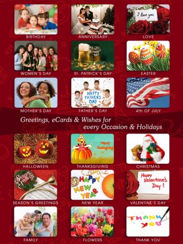 Greeting Cards & Wishes para iOS