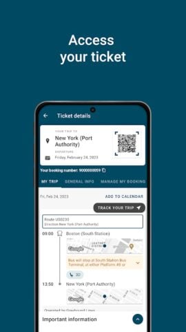 Android için Greyhound: Buy Bus Tickets