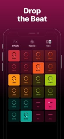 Groovepad – صانع الموسيقى لنظام iOS