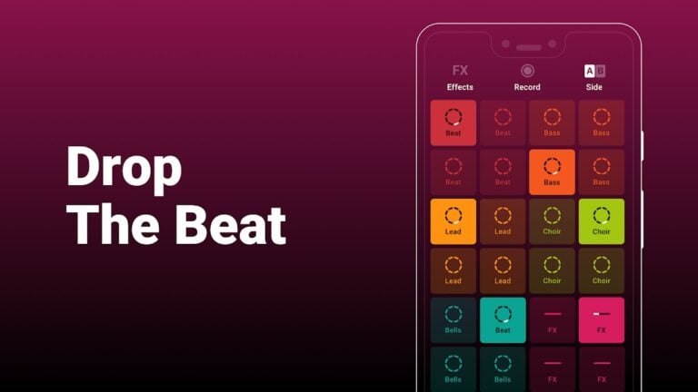 Groovepad – trình tạo nhạc cho Android