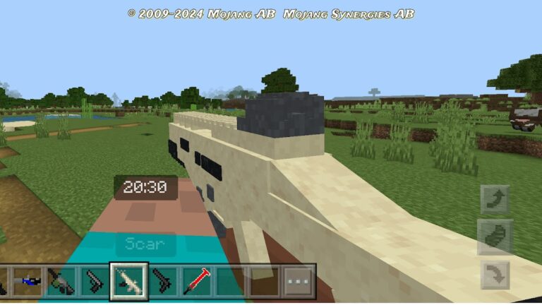 arma para minecraft pe para Android