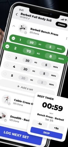 Gym Workout Planner & Gym Log สำหรับ iOS