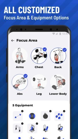 Gym: Carnet de Musculation pour Android