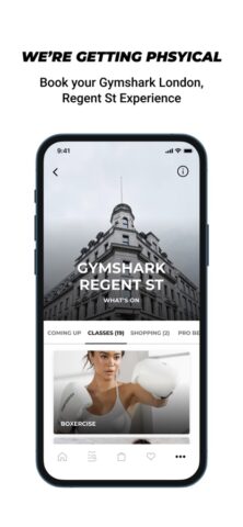 Gymshark App para iOS