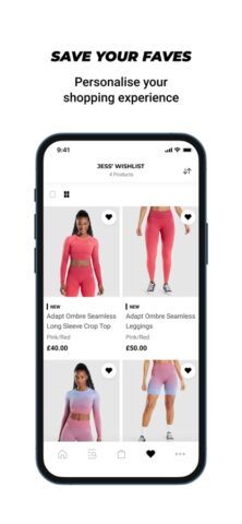 Gymshark App สำหรับ iOS