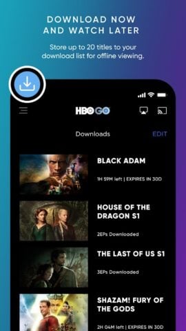 HBO Go สำหรับ Android