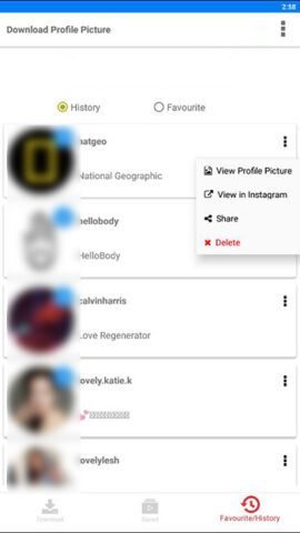 HD Profile Picture Viewer für Android