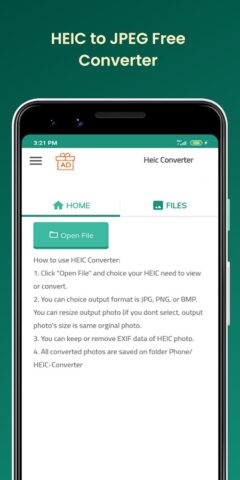 HEIC to JPG Converter สำหรับ Android
