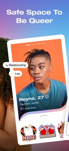 HER: Bi & Les Bisexual Dating para iOS