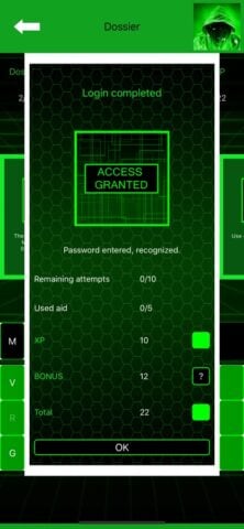 Hacking Game HackBot for iOS