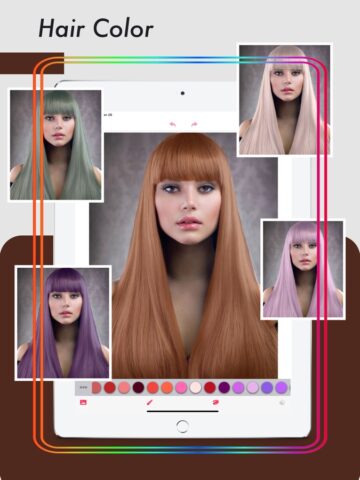 Hair Color Changer . untuk iOS
