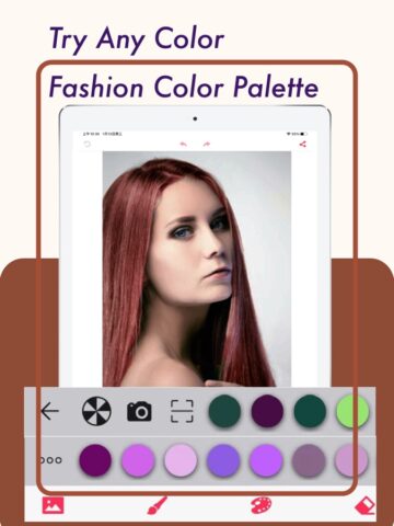 iOS용 Hair Color Changer .