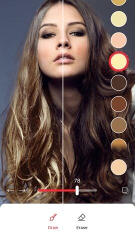 Android 用 ヘアカラー シュミレーション – 髪 色 変 え る アプリ