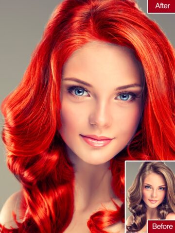 Hair Color Lab Change or Dye for iOS