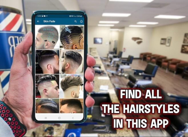 Coupes de cheveux Hommes 2023 pour Android