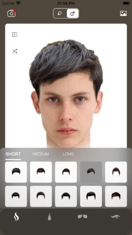 Hairstyle Try On: Bangs & Wigs per Android