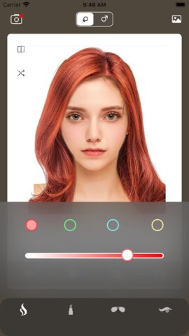 Hairstyle Try On: Bangs & Wigs pour Android